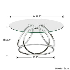 Paloalton Glass Top Coffee And Center Table