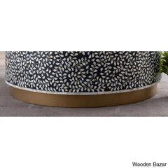 Pansy Solid Handmade Coffee Table And Center Table