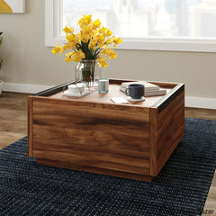 Patton Coffee Table And Center Table - Wooden Bazar Blaze Acacia