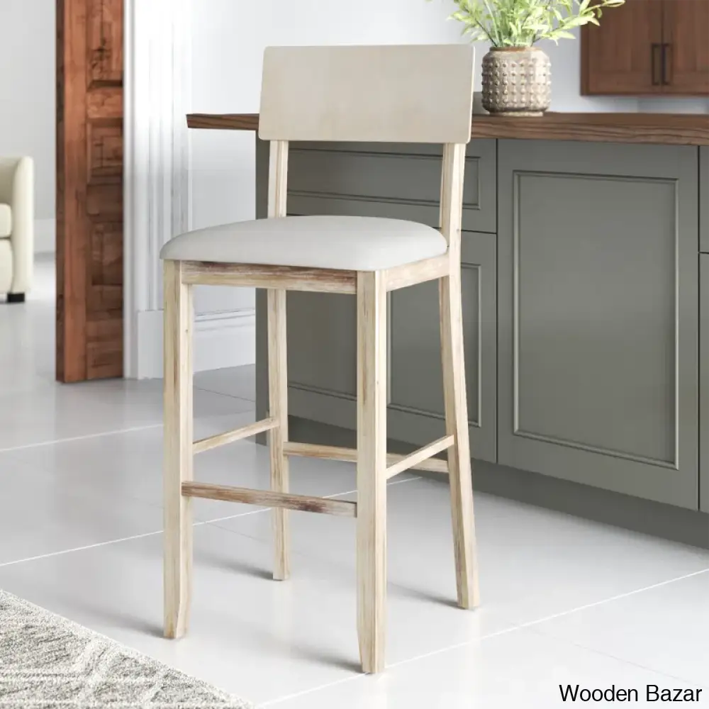 Paxtonu Swivel Upholstered Counter And Bar Stool