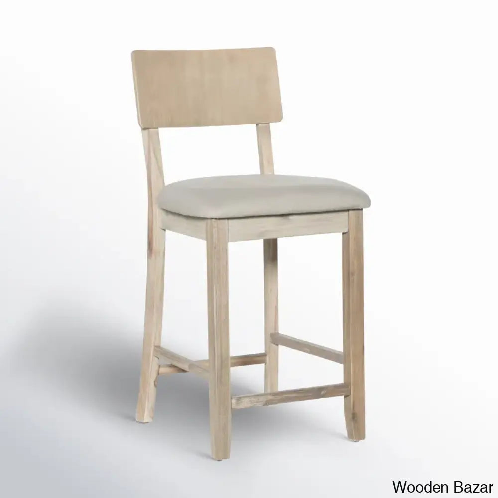 Paxtonu Swivel Upholstered Counter And Bar Stool