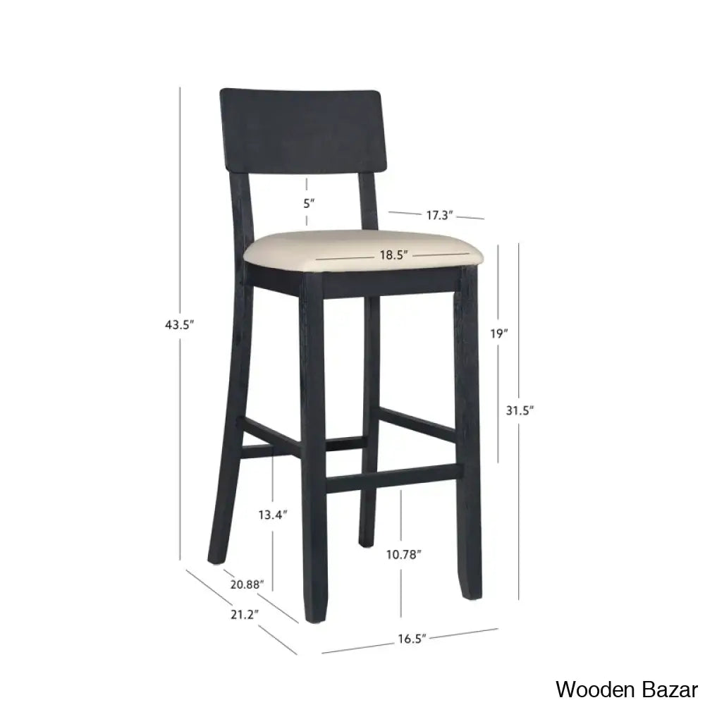 Paxtonu Swivel Upholstered Counter And Bar Stool