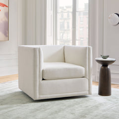 Chainix  Swivel Chair - Wooden Bazar
