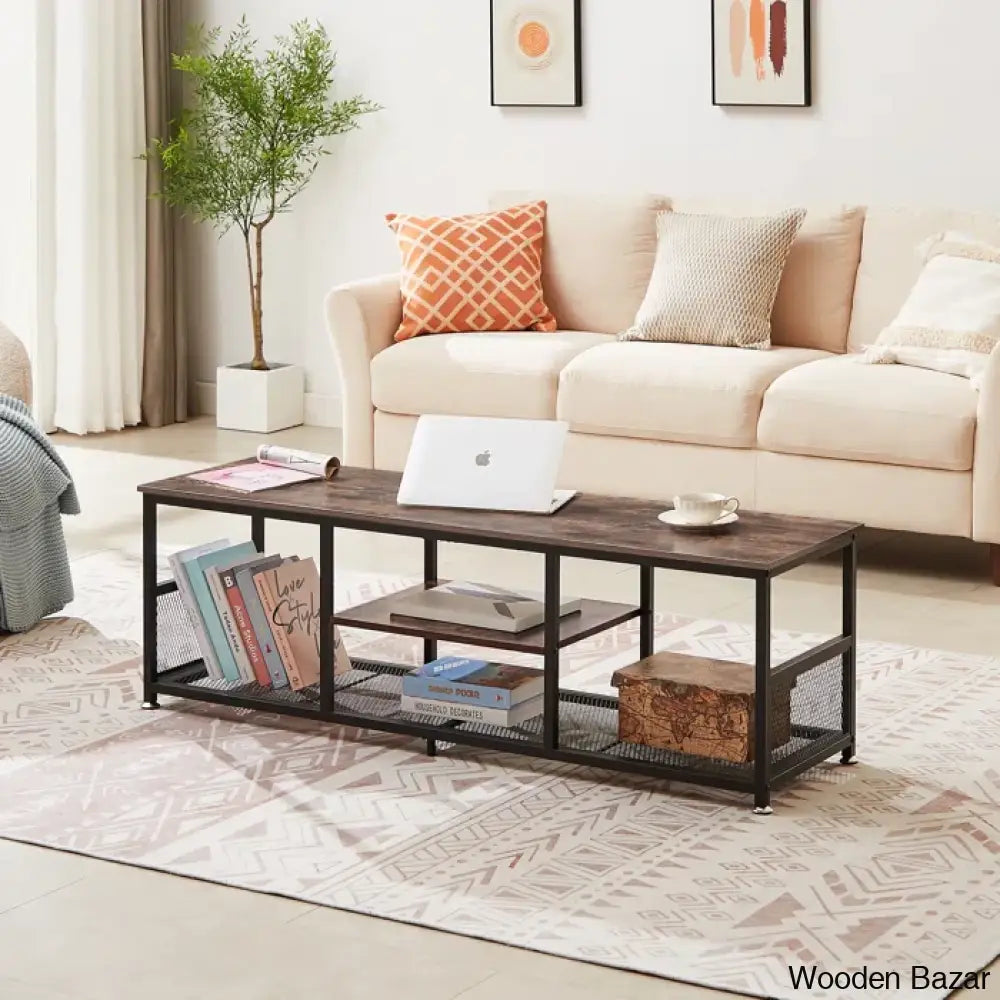 Pettitty Coffee And Center Table With Storage