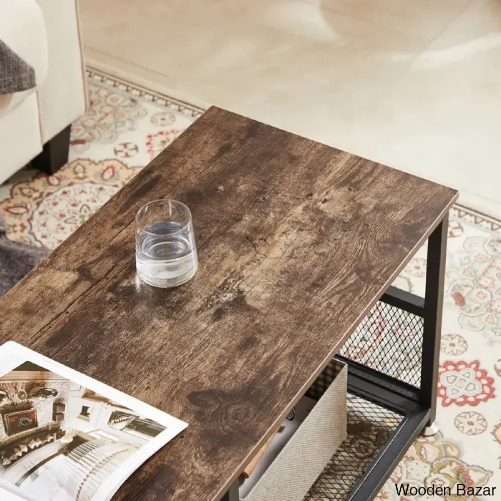 Pettitty Coffee And Center Table With Storage