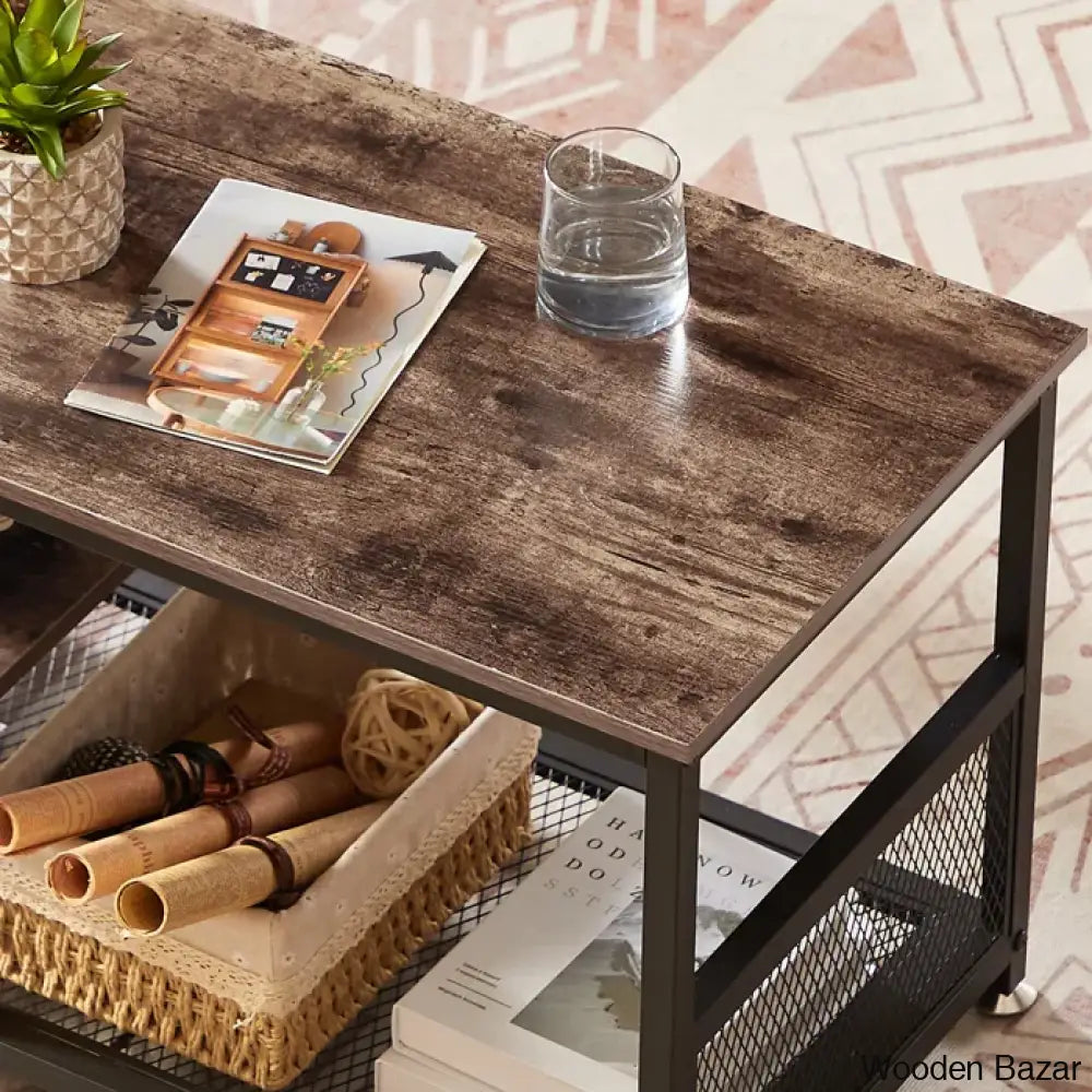 Pettitty Coffee And Center Table With Storage