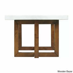 Phangl Marble Top Coffee And Center Table