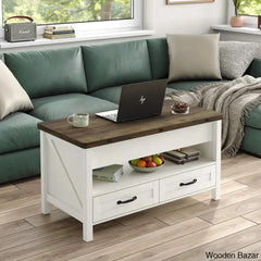Phelgeny Lift Top Coffee And Center Table With Storage 4-In-1 Design For Living Room