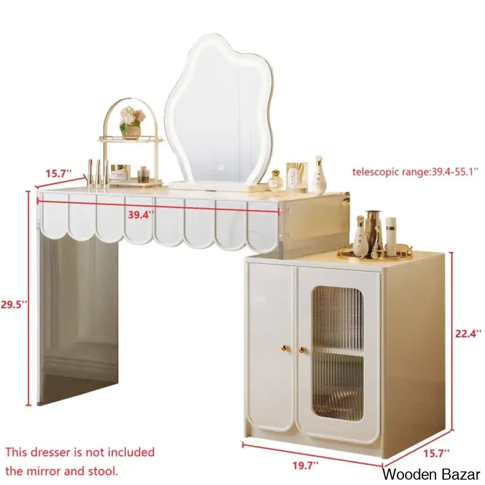 Dressing Table With Miror-6