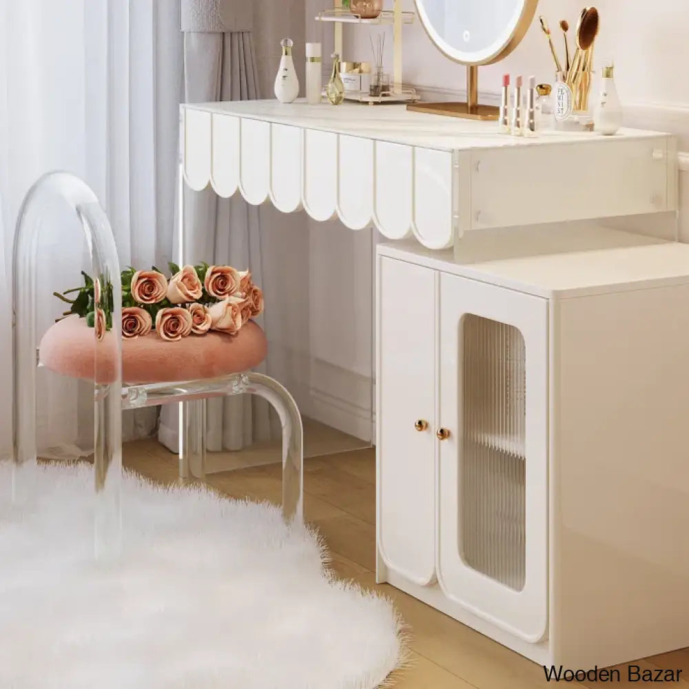 Dressing Table With Miror-4