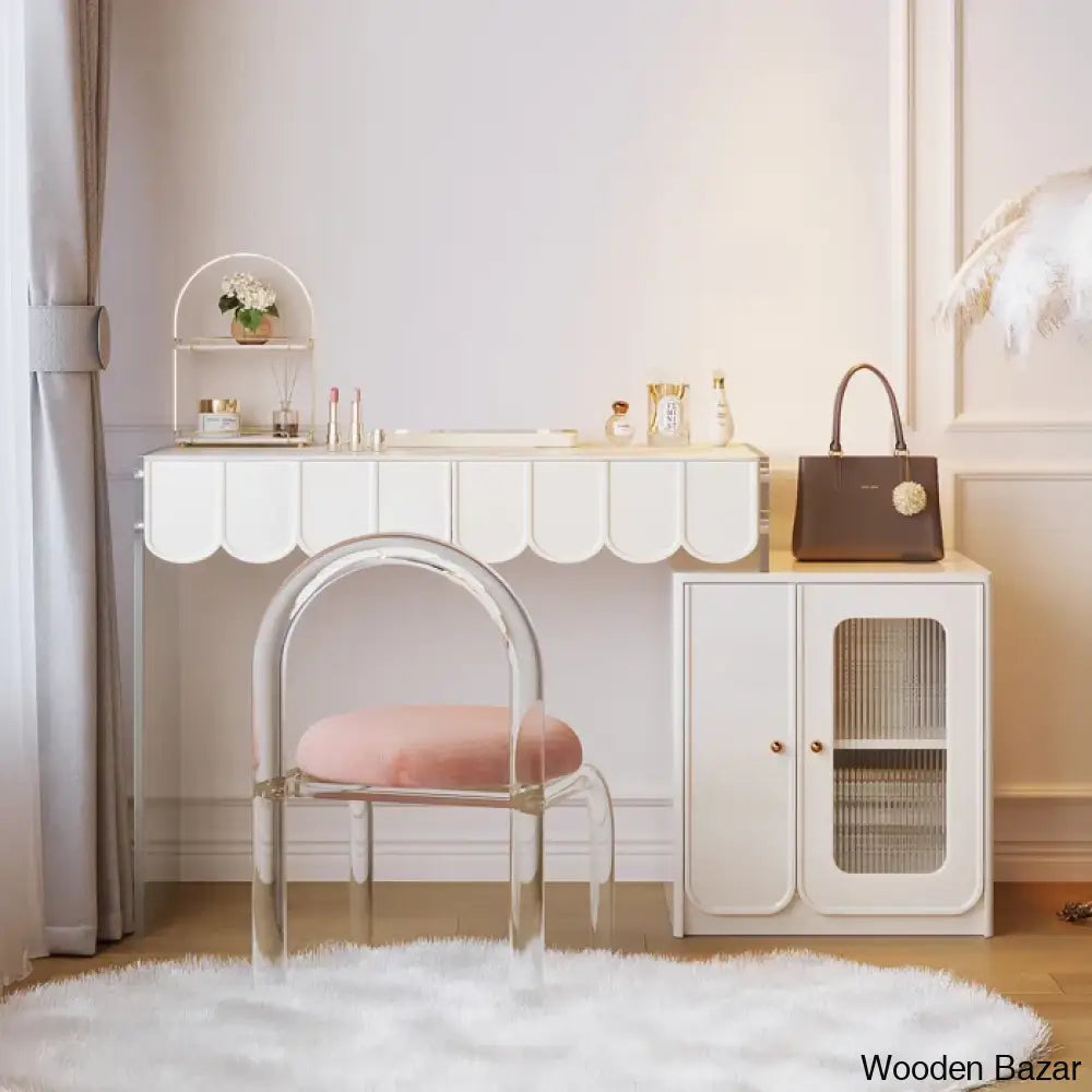 Dressing Table With Miror-5