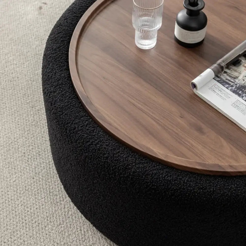 Pietschy Round Coffee And Center Table With Storage