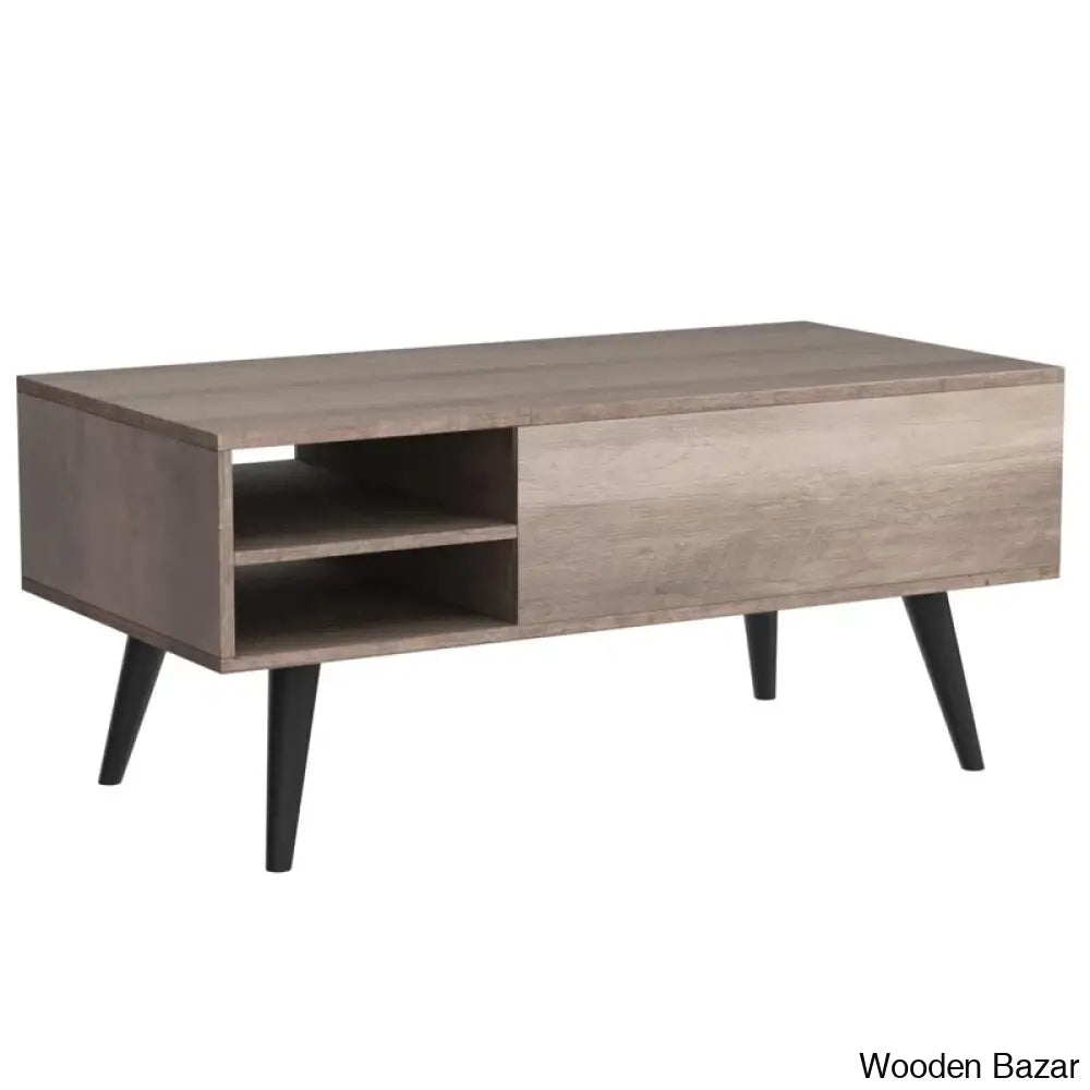 Poe Lift Top Coffee Table With Storage And Center Table