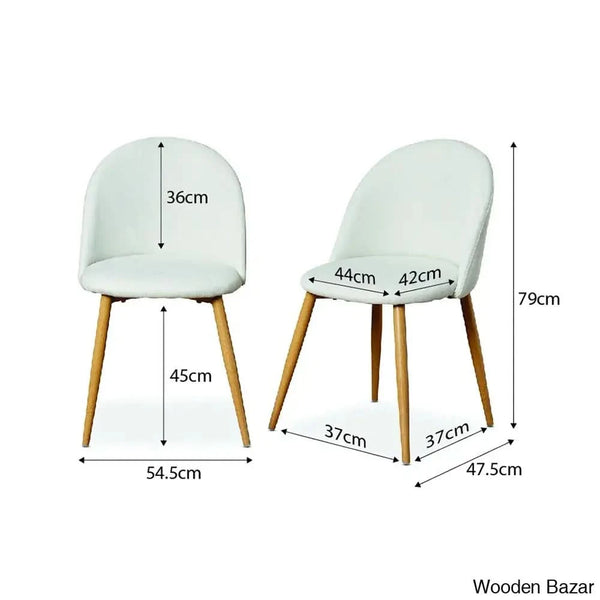 Poker Elegantly Designed Eve Six-Seater Dining Set For Ultimate Comfort