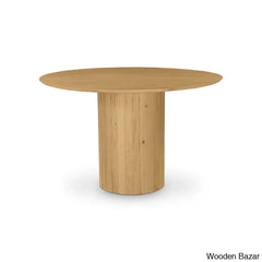Povera Round Dining Table: Elegantly Crafted For Modern Sophistication