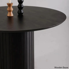 Povera Round Dining Table: Elegantly Crafted For Modern Sophistication