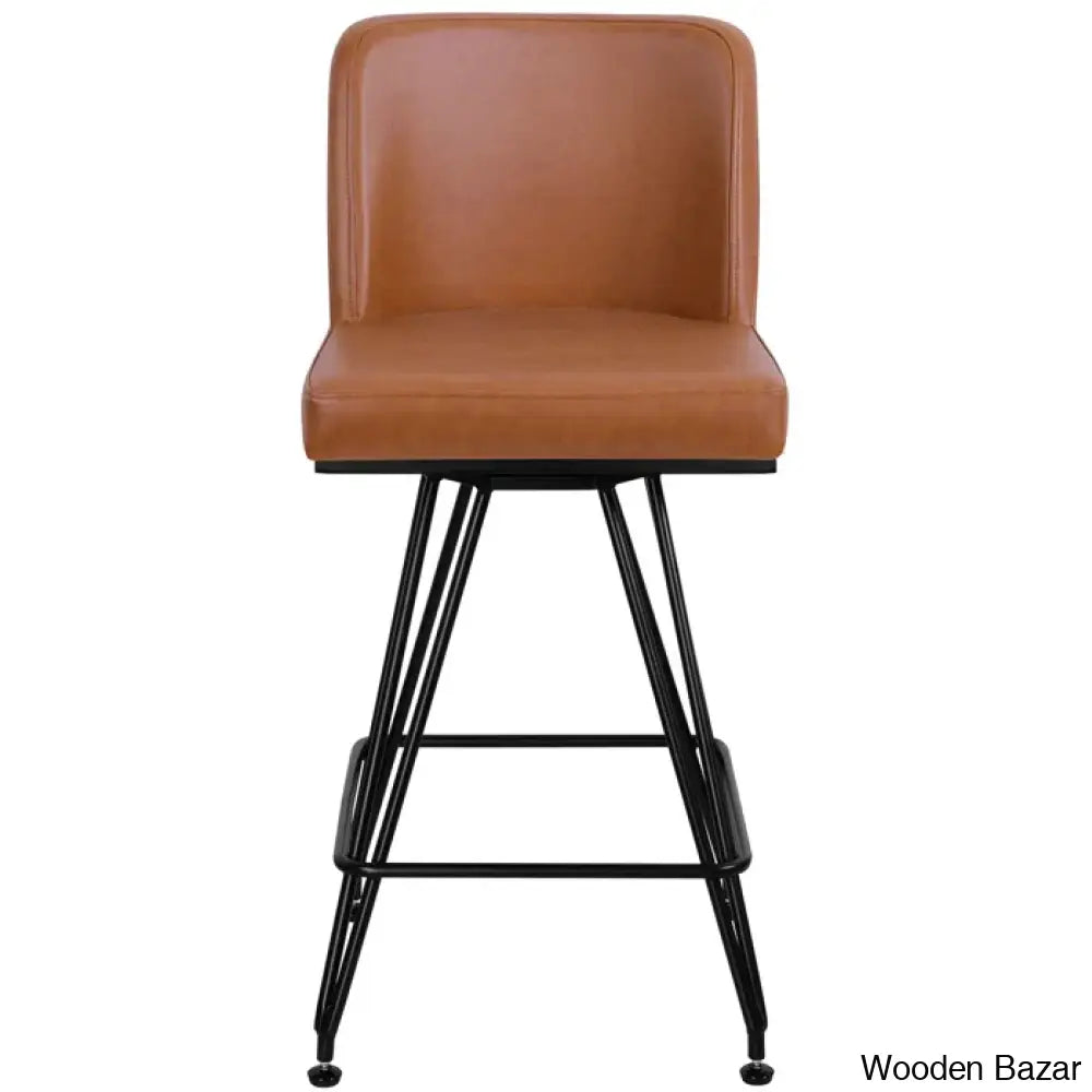 Princetone Swivel 26’’ Counter And Bar Stool (Set Of 2)