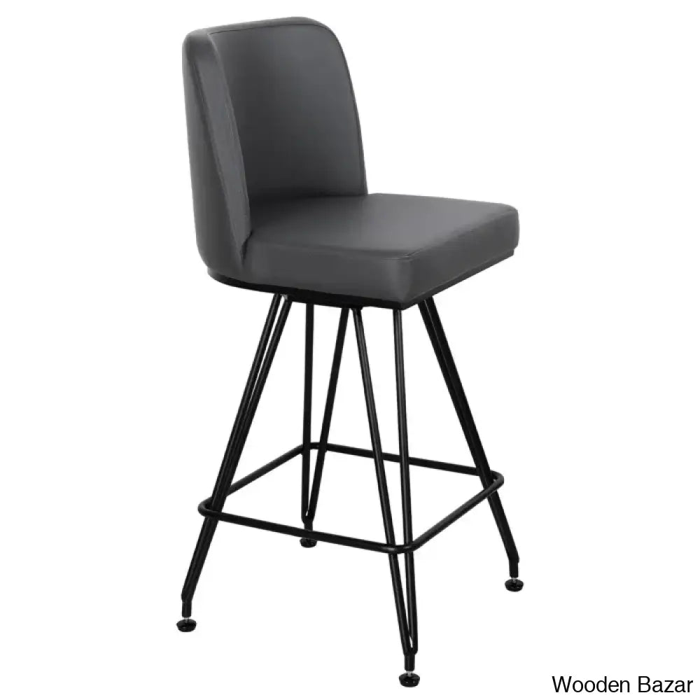 Princetone Swivel 26’’ Counter And Bar Stool (Set Of 2)