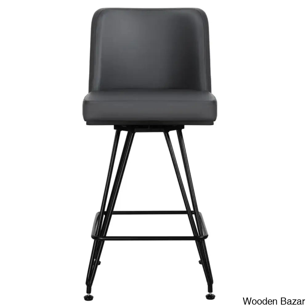 Princetone Swivel 26’’ Counter And Bar Stool (Set Of 2)