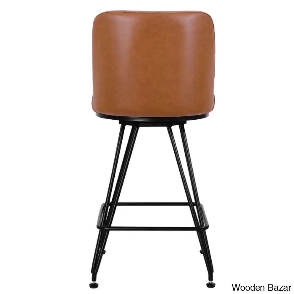 Princetone Swivel 26’’ Counter And Bar Stool (Set Of 2)