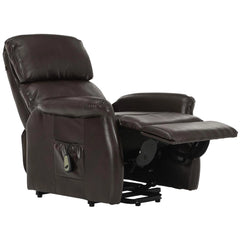 Luxury Recliner 1 person Seater With USB - Wooden Bazar