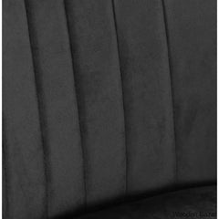 Quii Swivel Velvet Upholstered Counter & Bar Stool (Set Of 2)