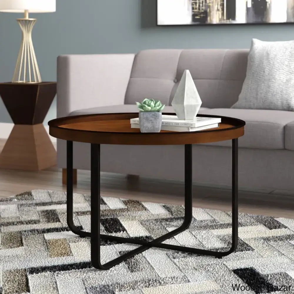 Quilesr Coffee And Center Table Black