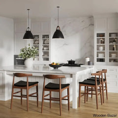 Quimaby Swivel Flynn Solid Ash Wood And Counter Height Stool And Bar Stool