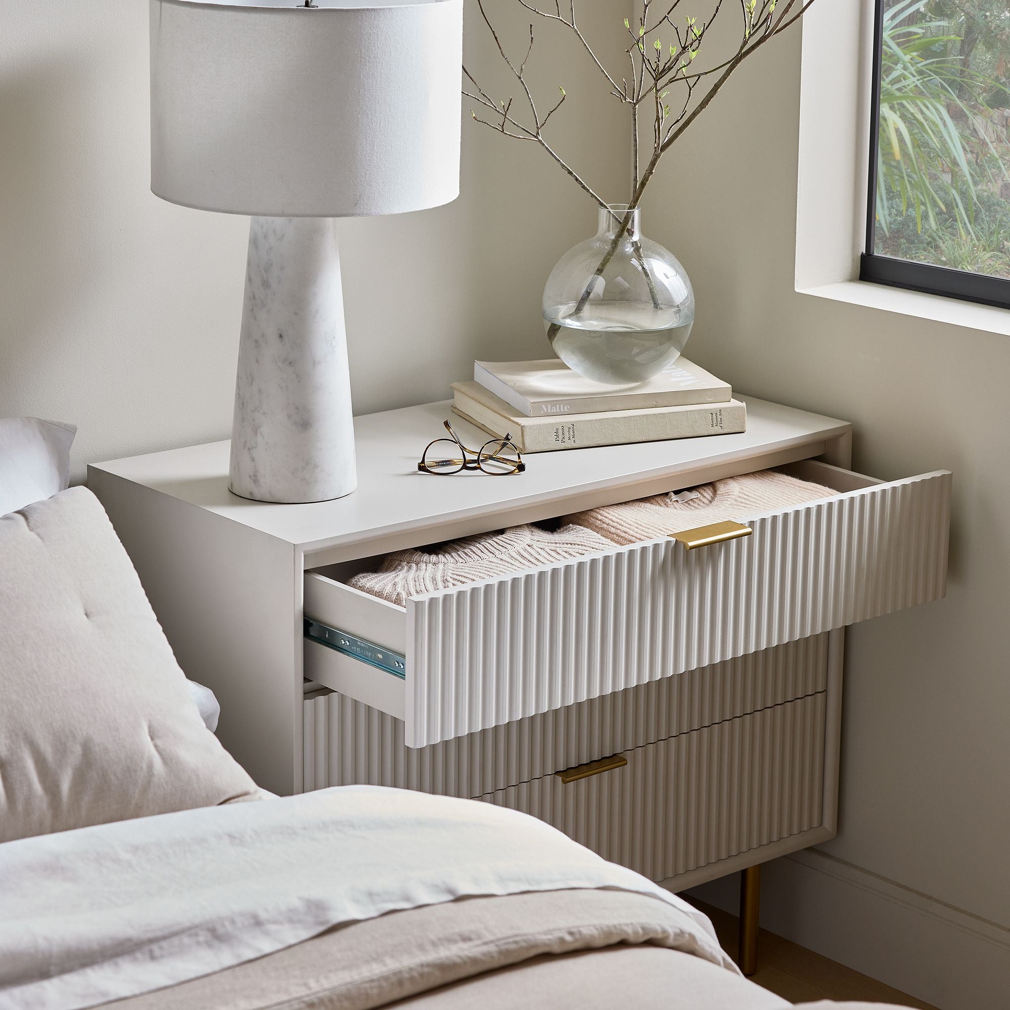 Lovekesh 3-Drawer Dresser - Wooden Bazar