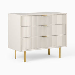 Lovekesh 3-Drawer Dresser - Wooden Bazar
