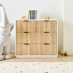 Zainamon 4-Drawer Dresser - Wooden Bazar