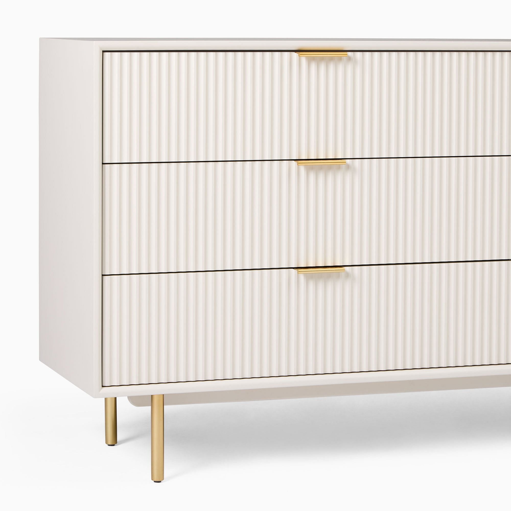 Laexter Wide 6-Drawer Dresser - Wooden bazar