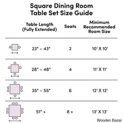 dining set - Wooden Bazar
