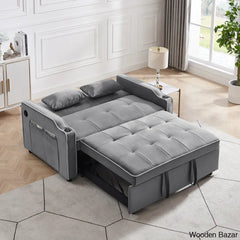 Raener Modern 3 In 1 Convertible Sofa Bed