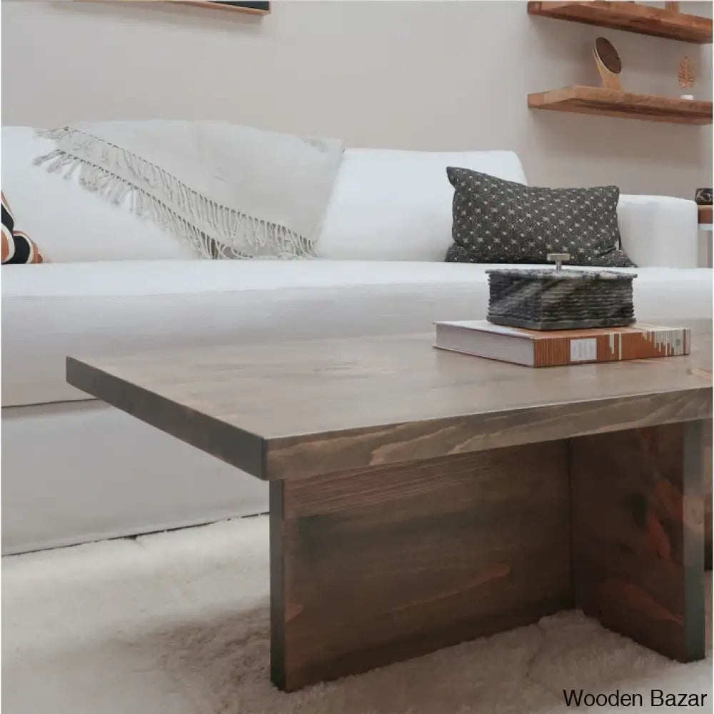 Randolph Solid Wood Coffee Table And Center Table