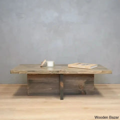 Randolph Solid Wood Coffee Table And Center Table