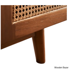 rattan tv unit - Wooden Bazar