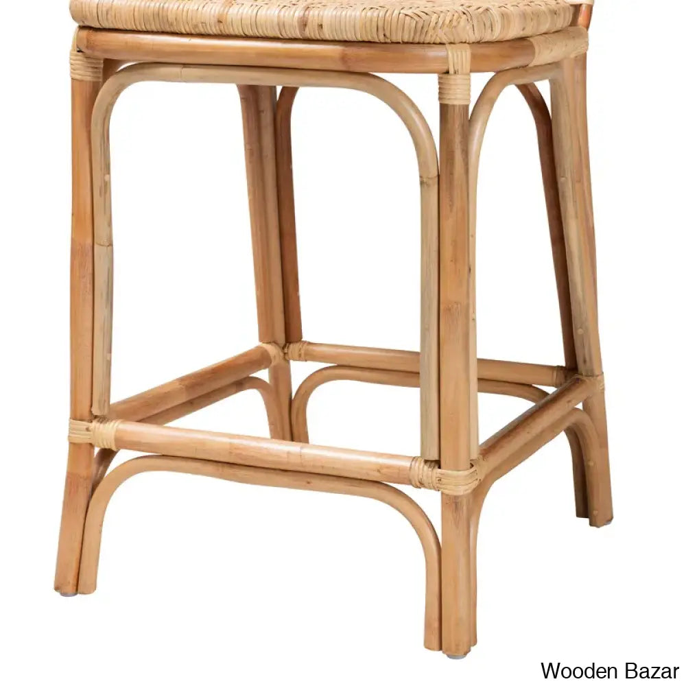 Rattans Swivel Bogard Bar And Counter Stool