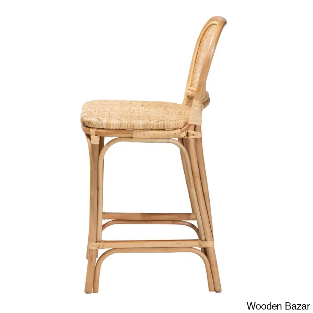 Rattans Swivel Bogard Bar And Counter Stool