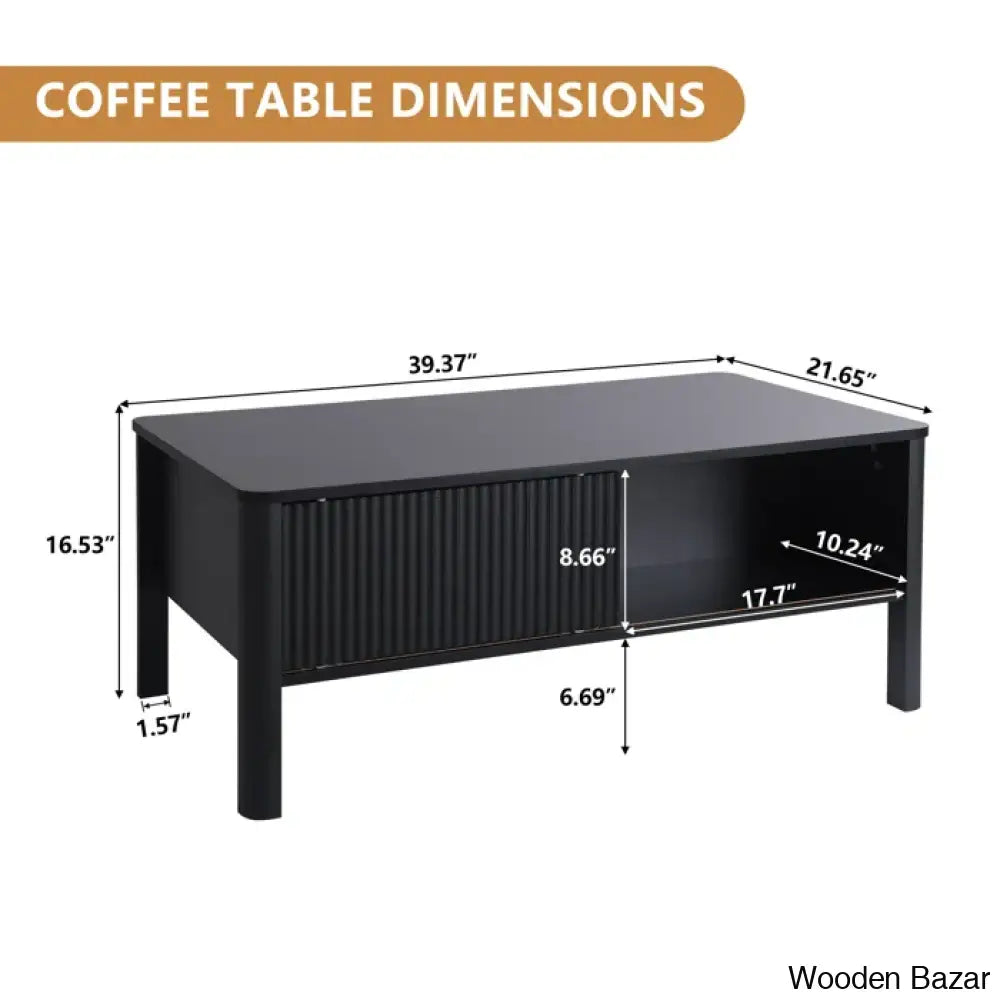 Rawin Coffee And Center Table