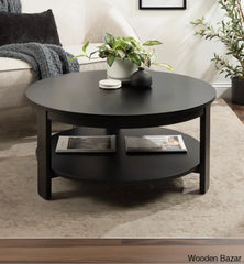 Razeena Coffee Table And Center Table Black