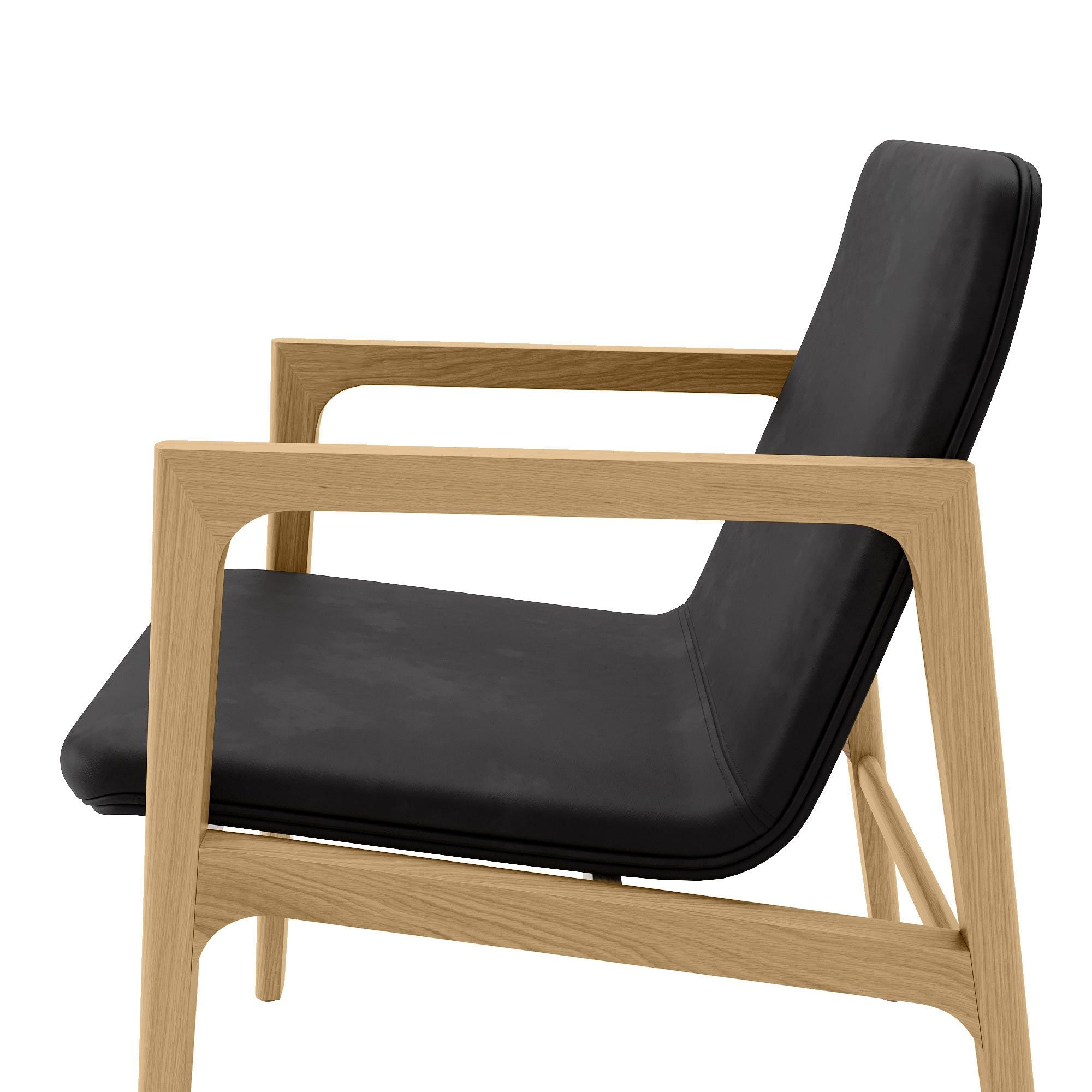 Miaango Lounge Chair - Wooden bazar