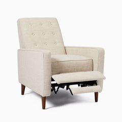 Ponik Mid-Century Recliner - Wooden Bazar