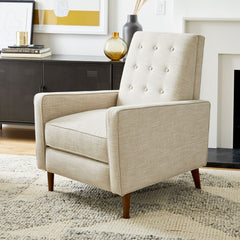 Ponik Mid-Century Recliner - Wooden Bazar