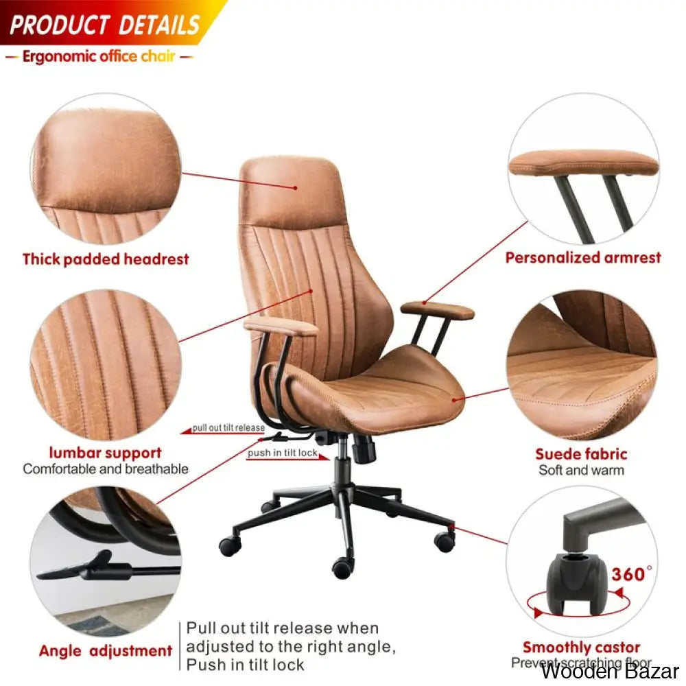 Office Chairs - Wooden Bazar