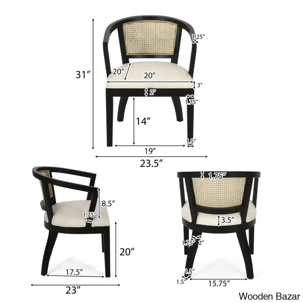 Ringo Modern 6 Seater Extendable Trestle Dining Set