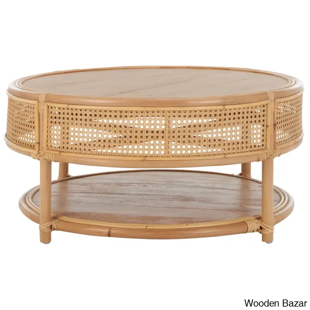 Rodanthe Solid Wood Top Coffee And Center Table