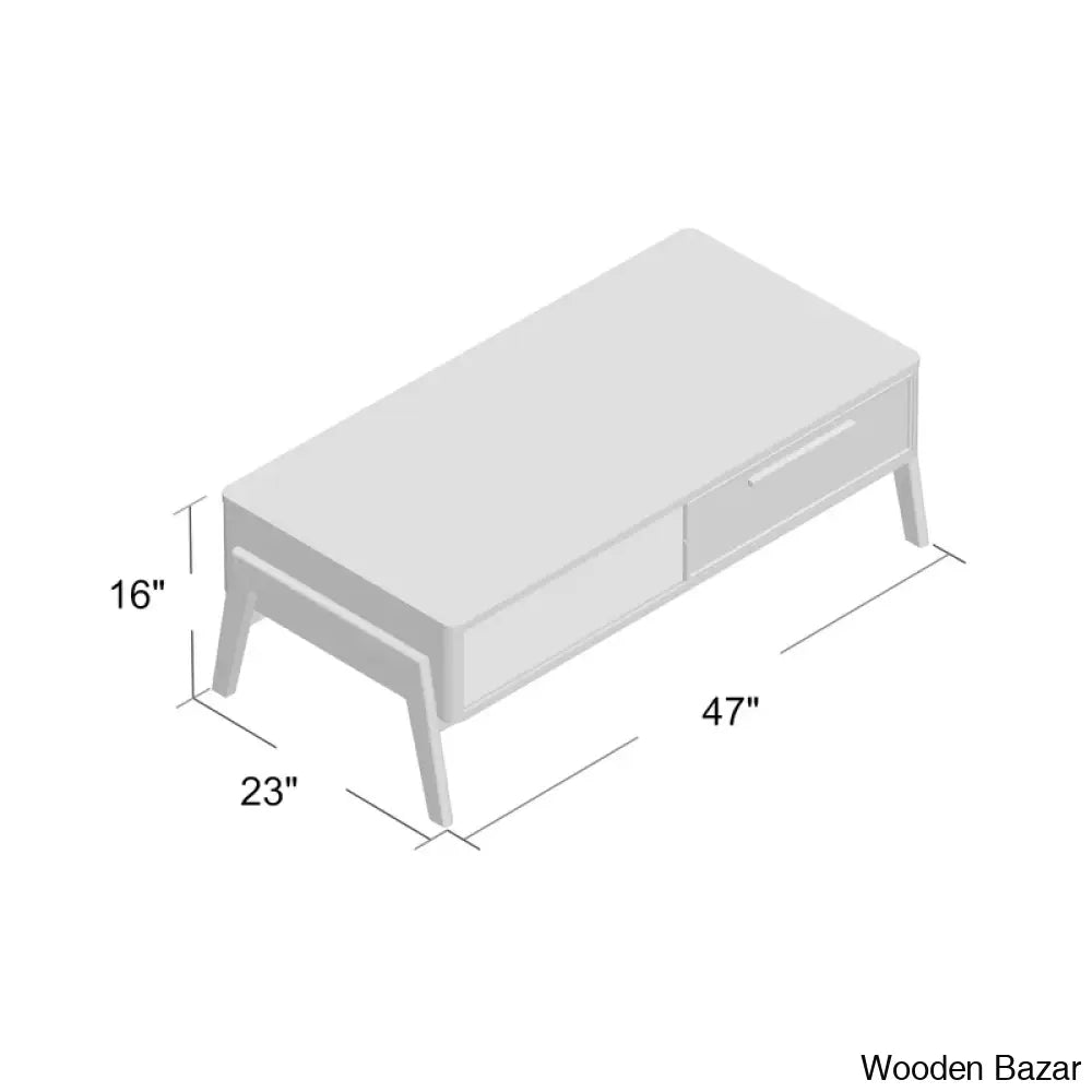 Ronniey Coffee And Center Table