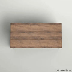 Rosa Solid Wood Top Coffee And Center Table
