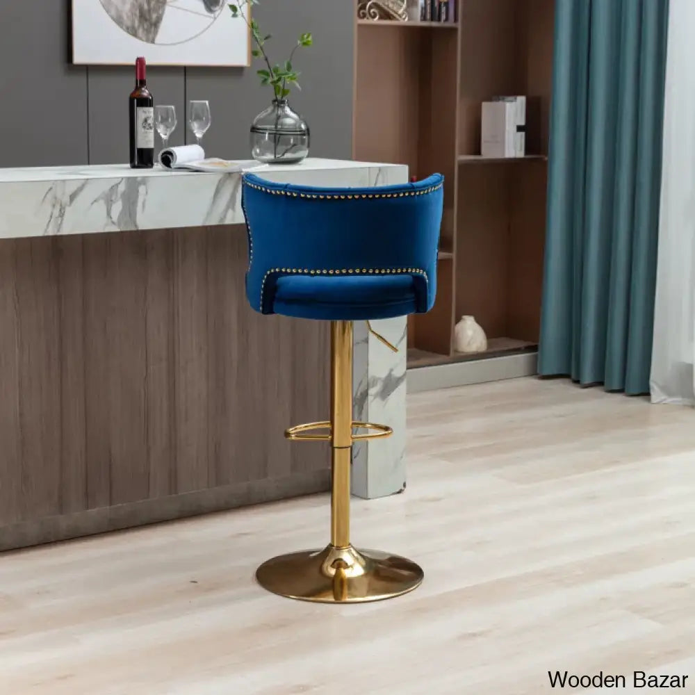 Rosdorf Swivel Adjustable Height Counter And Bar Stool (Set Of 2)